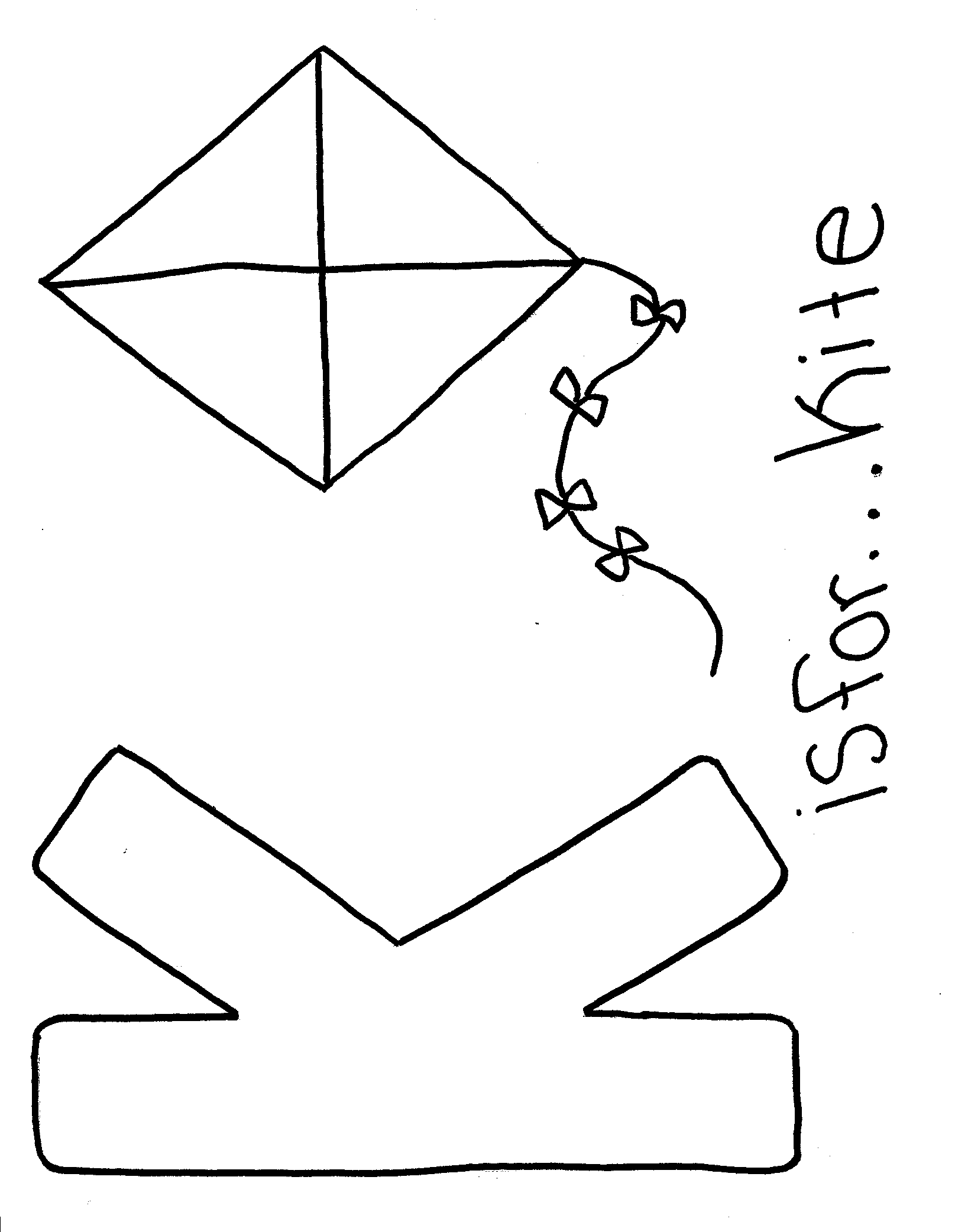 Free Alphabet coloring page Letter K